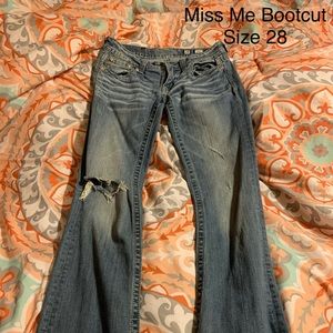 Miss Me Bootcut Jeans